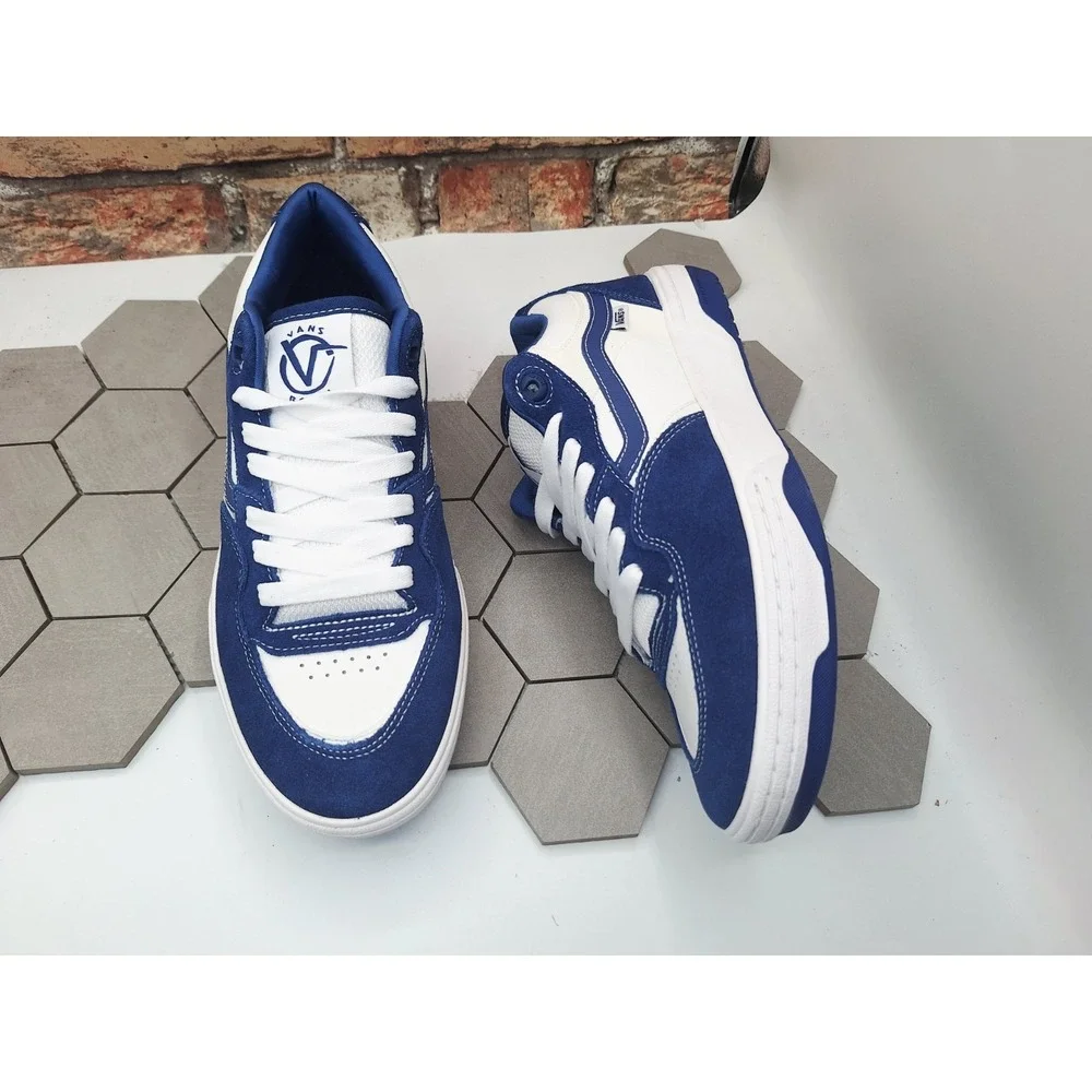 Vans‎ Rowan 2 True Blue White Men Sz 12 Skate Knu Old Skool Rare Vr3 Vr3cush